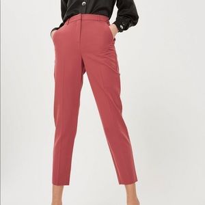 Topshop Pink Cigarette Pants